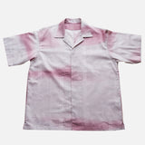 Kondaya Genbei Short Sleeve Shirt BROKEN LATTICE FOIL GREIGE