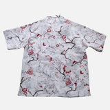 Kondaya Genbei Short Sleeve Shirt SHINANOYORU China Night WHITE