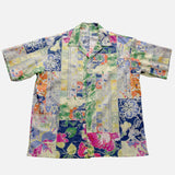 Kondaya Genbei Short Sleeve Shirt BLUE PARADISE Ao no Rakuen MIX