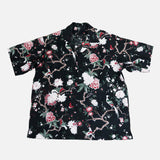 Kondaya Genbei Short Sleeve Shirt SHINANOYORU China Night BLACK