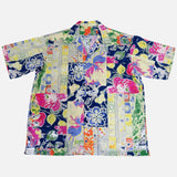 Kondaya Genbei Short Sleeve Shirt BLUE PARADISE MIX FOIL