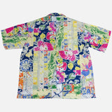 Kondaya Genbei Short Sleeve Shirt BLUE PARADISE MIX FOIL